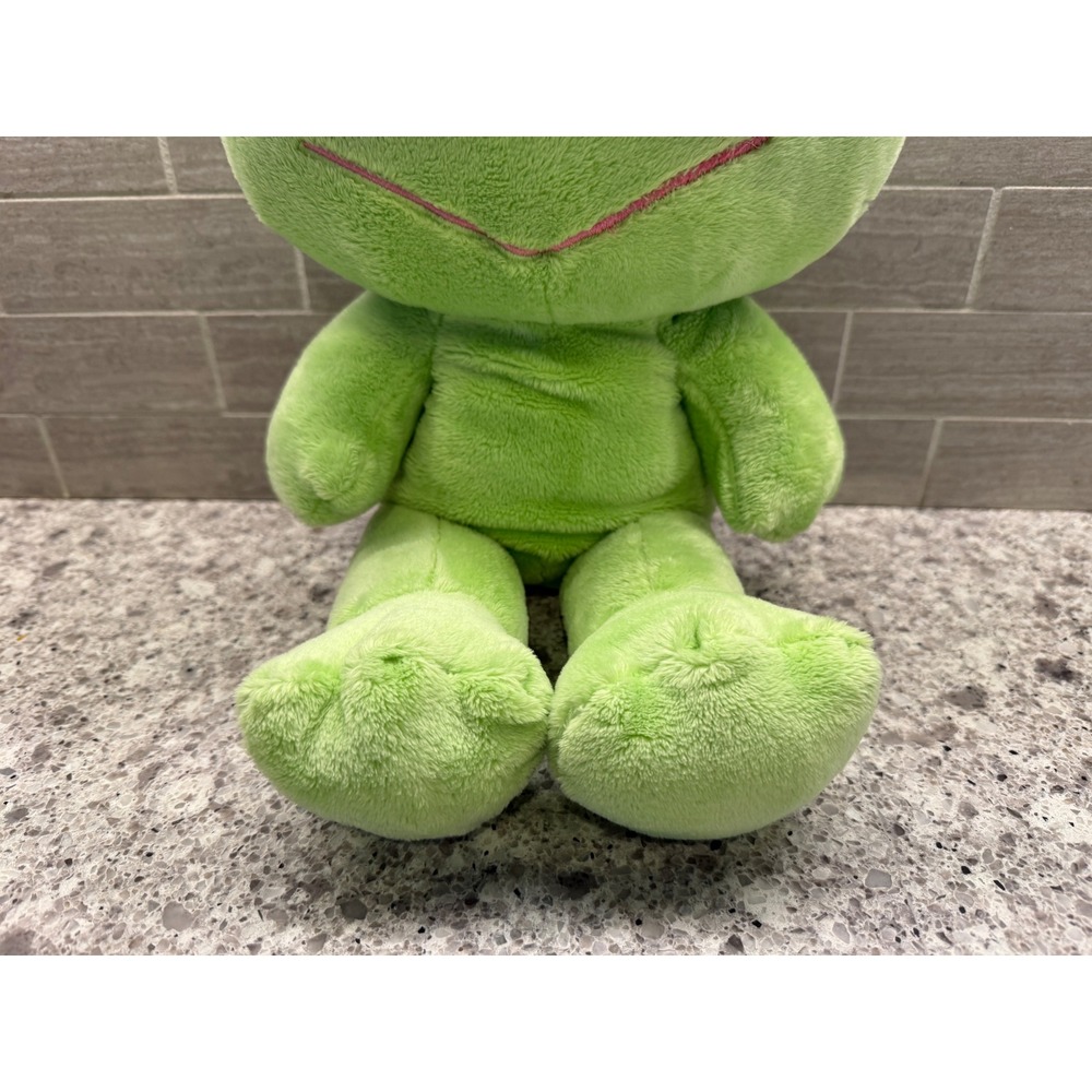 Build-A-Bear 2010 Collectible 50th Anniv.  Keroppi Sanrio Plush‎ Limited Edition - Picture 3 of 9